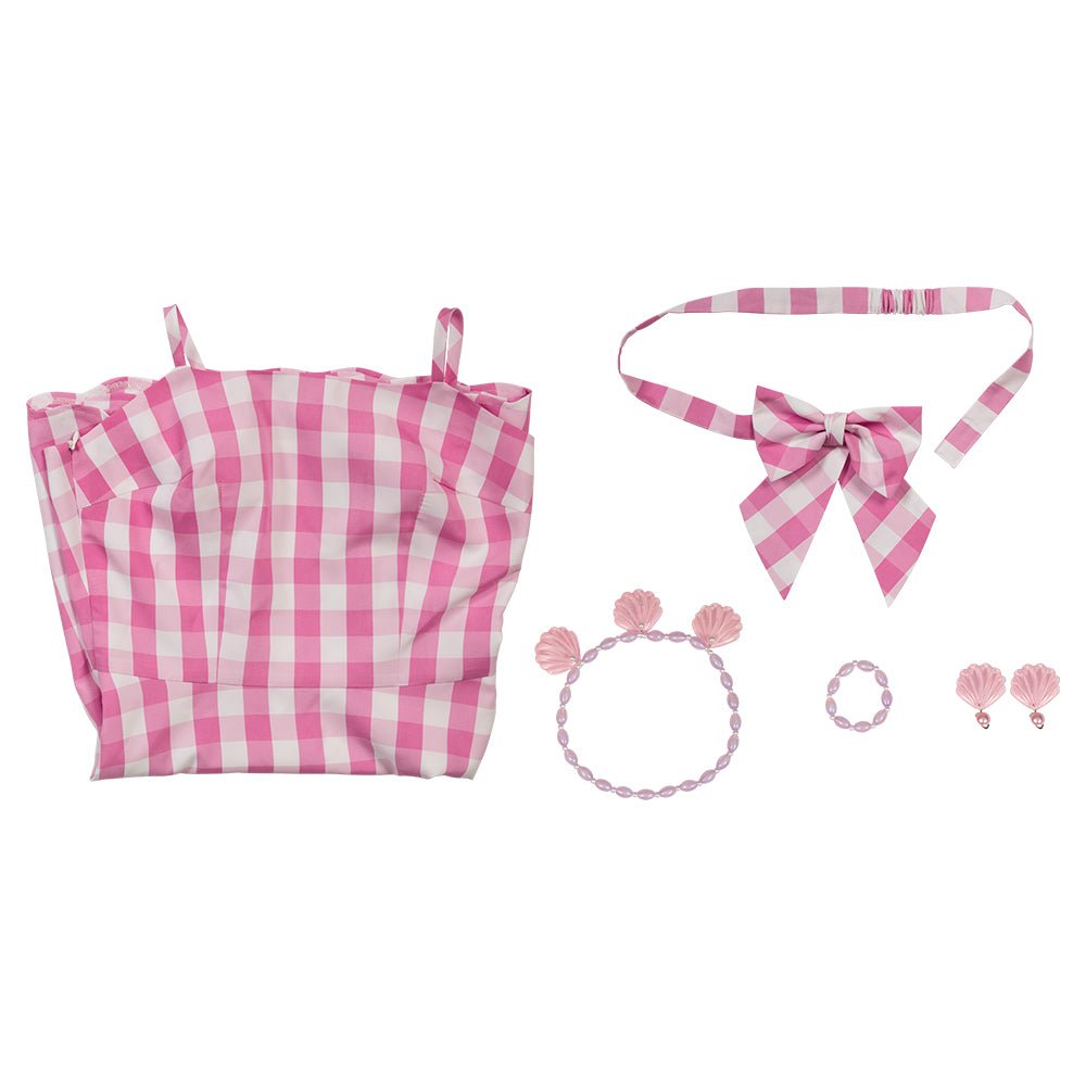 Vestido de Princesa Rosa Barbie para Adultos - Perfecto para Halloween y Cosplay - Fantasia Cosera