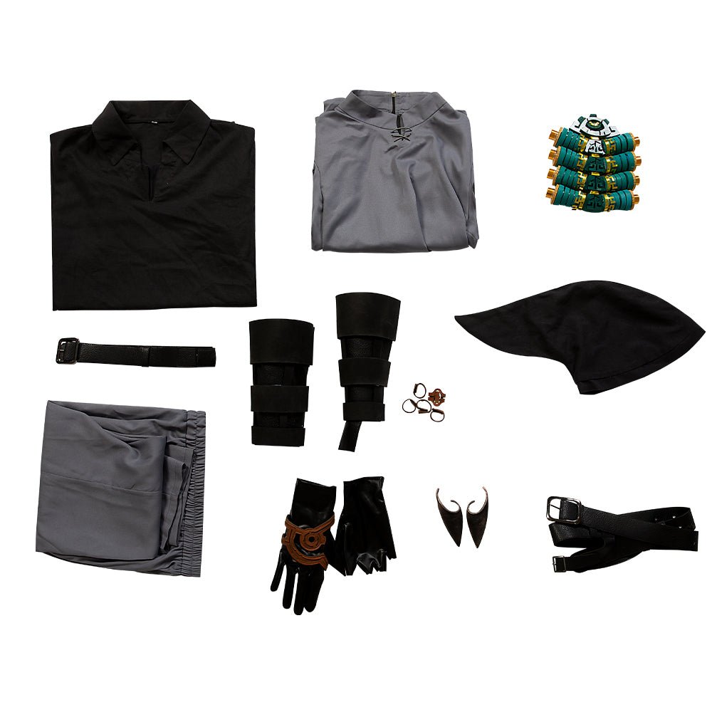 Traje Oscuro de The Legend of Zelda: Tears of the Kingdom para Cosplay - Fantasia Cosera