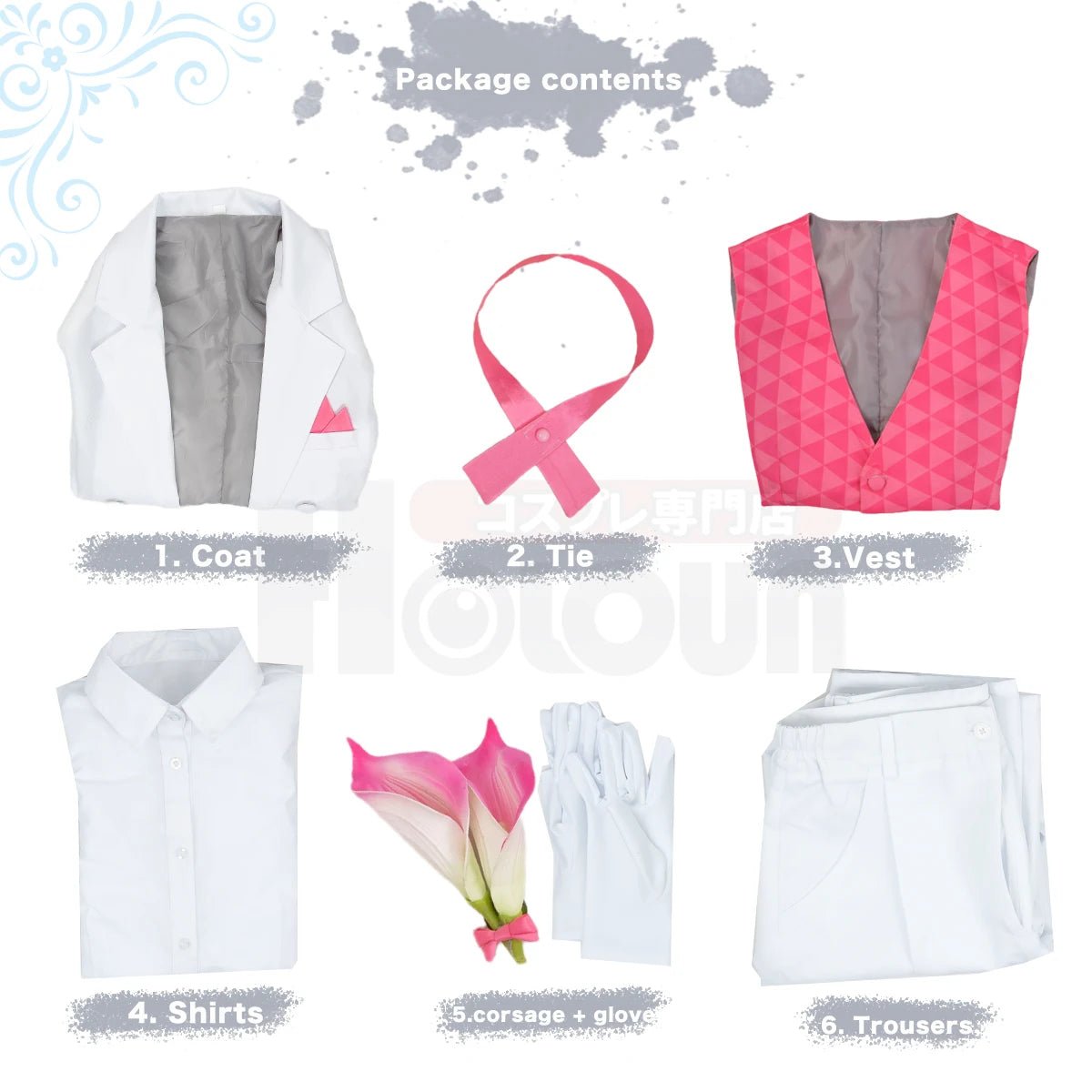 Traje de Cosplay de Blue Lock Chigiri Exhibición Tuxedo Cola Uniforme de Fiesta Regalo para Convenciones - Fantasia Cosera