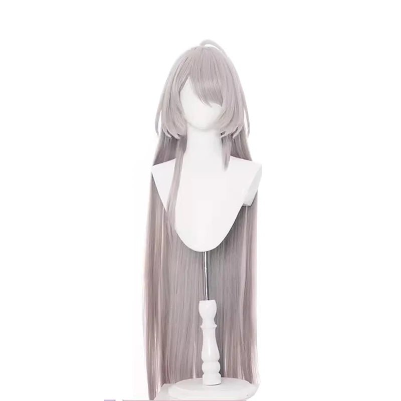 Peluca Cosplay Honkai Star Rail Acheron Roja Mezclada Resistente al Calor - Fantasia Cosera