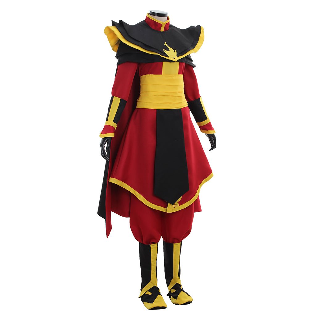 Avatar: El Último Maestro Aire - Traje de Cosplay del Príncipe Zuko y Azula - Fantasia Cosera