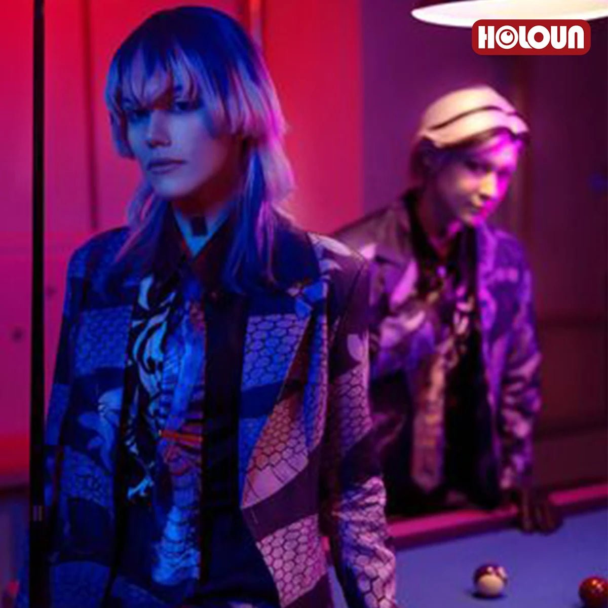 Traje de Cosplay de Rindo Haitani de Tokyo Revengers - Púrpura, Regalo de Halloween y Navidad - Fantasia Cosera