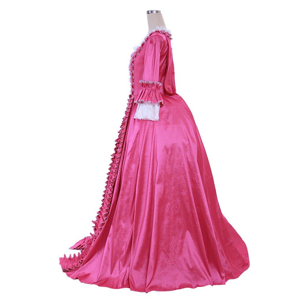 Vestido de Baile Rococó Marie Antoinette del Siglo XVIII | Vestido de Princesa Vintage Victoriana - Fantasia Cosera