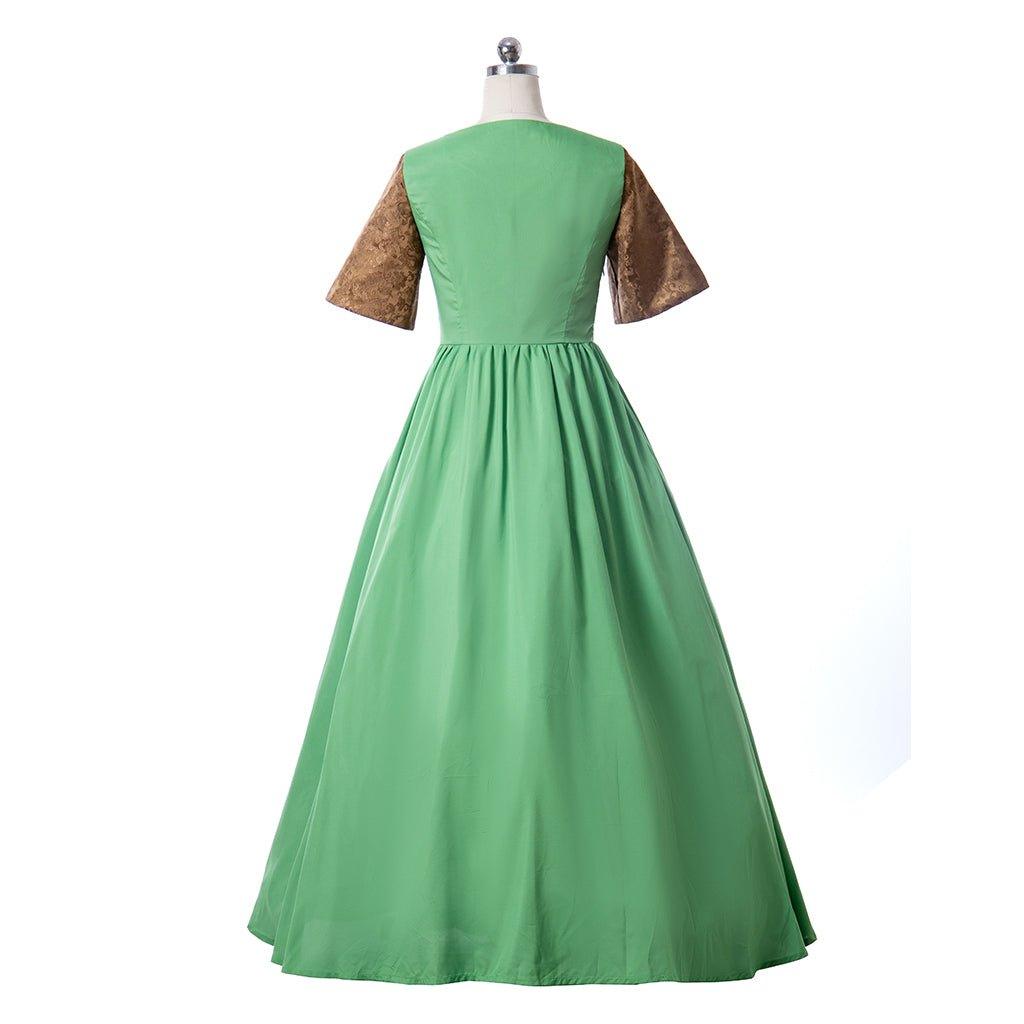 Disfraz de Winifred Sanderson para Mujer | Vestido de Bruja Verde para Halloween - Fantasia Cosera