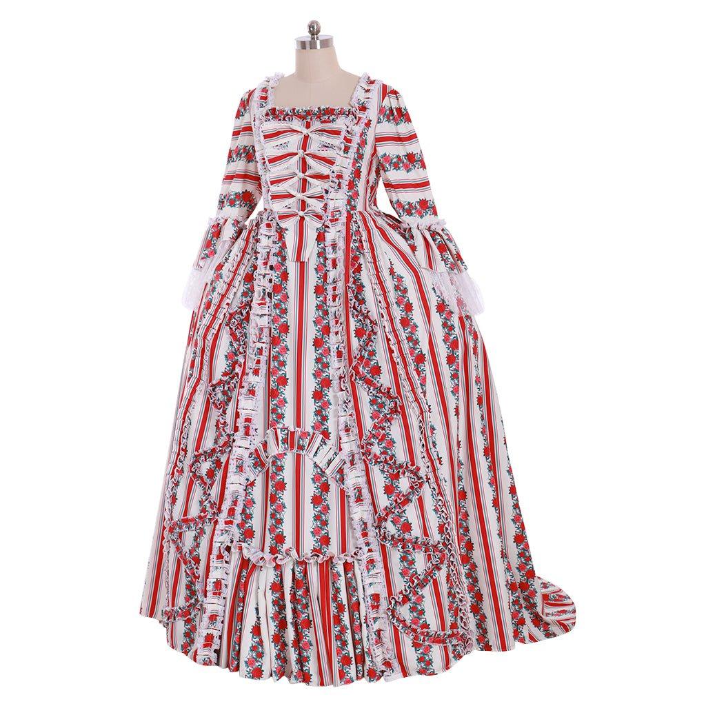 Vestido de Gala Rococó Marie Antoinette | Traje de Cosplay para Eventos - Fantasia Cosera