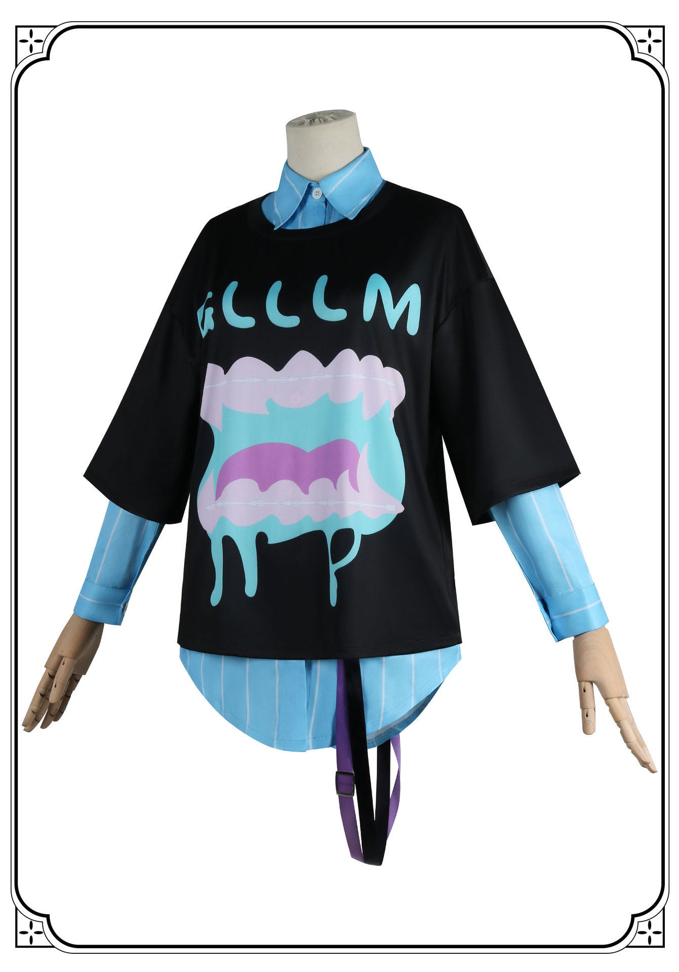 Conjunto Completo de Cosplay de Toki Watase de 'Medusa No Puede Nadar en la Noche' - Fantasia Cosera