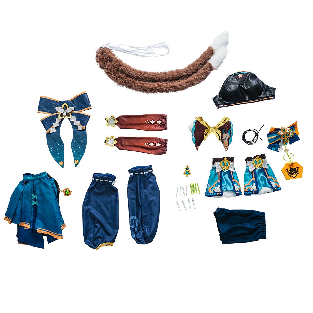 Traje de Cosplay de Kirara para Fans de Genshin Impact | Auténtico y Estiloso - Fantasia Cosera