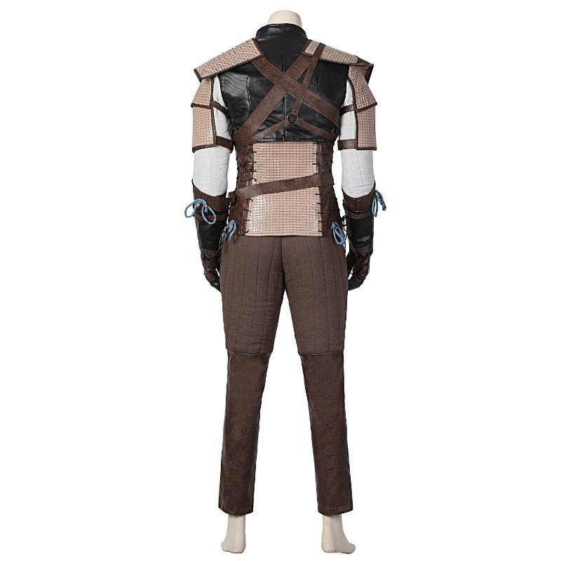 Traje de Cosplay de Geralt de Rivia de The Witcher 3 - Chaqueta de Cuero para Halloween y Eventos - Fantasia Cosera