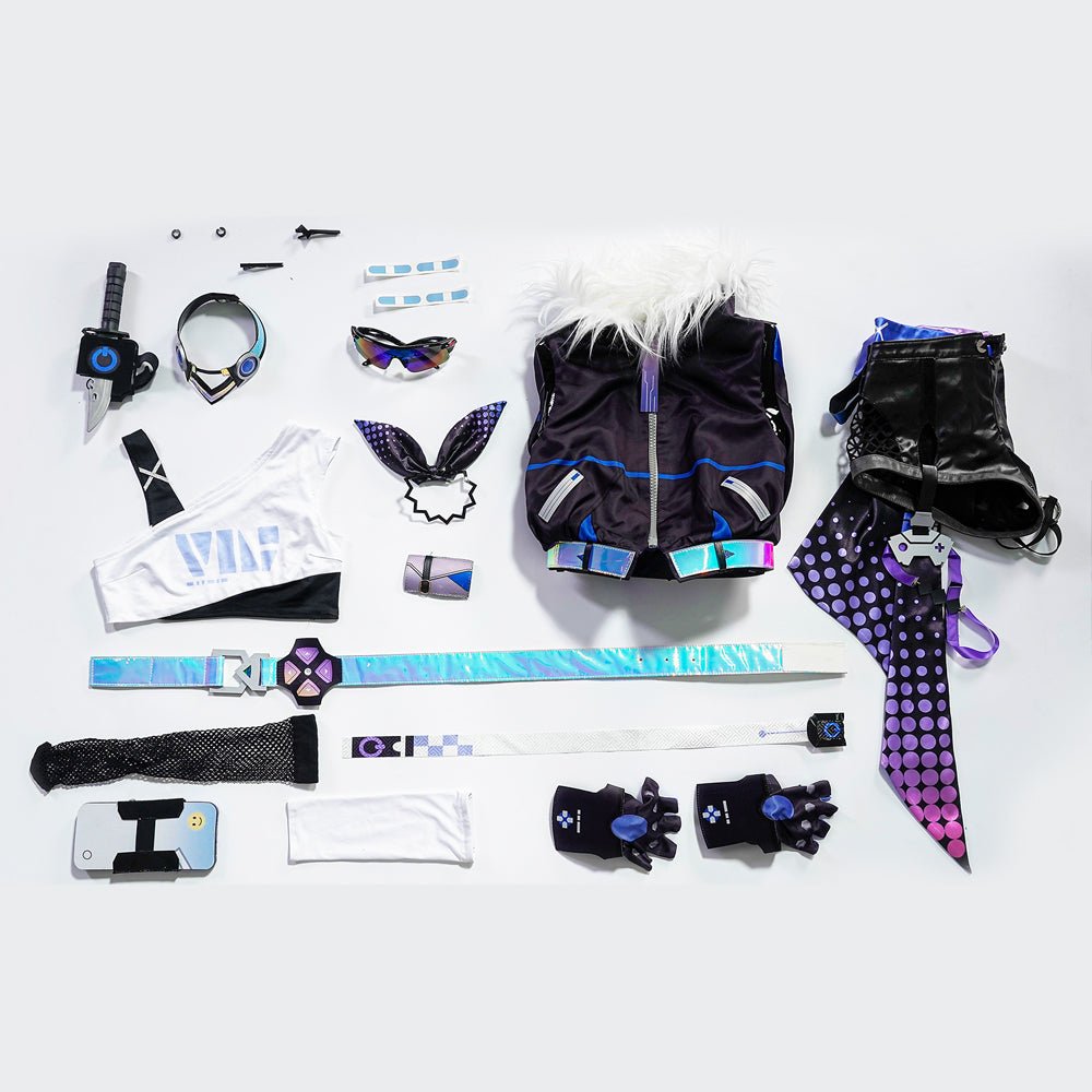 Traje de Cosplay de Lobo Plateado de Honkai: Star Rail - Outfit Futurista de Anime y Videojuegos - Fantasia Cosera