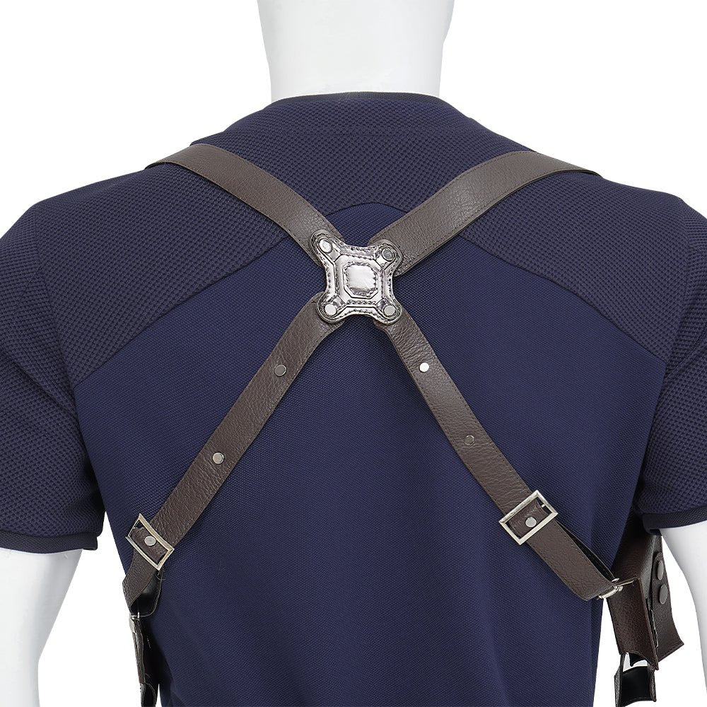 Traje de Cosplay de Leon S. Kennedy de Resident Evil 4 Remake - Outfit de Juego de Alta Calidad - Fantasia Cosera