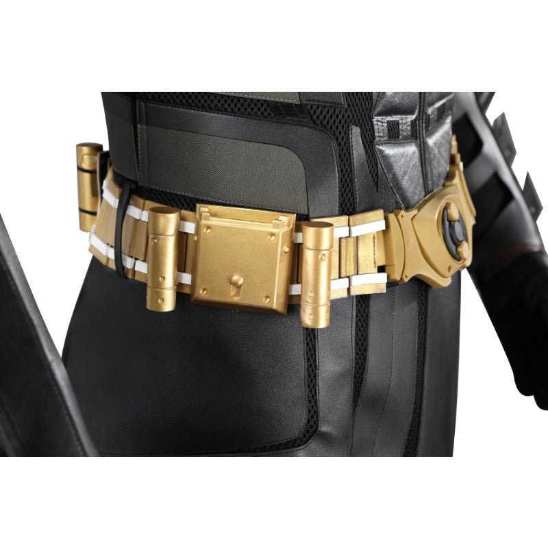 Disfraz de Superhéroe Adulto Caballero Murciélago con Mono, Capa y Máscara para Halloween - Fantasia Cosera