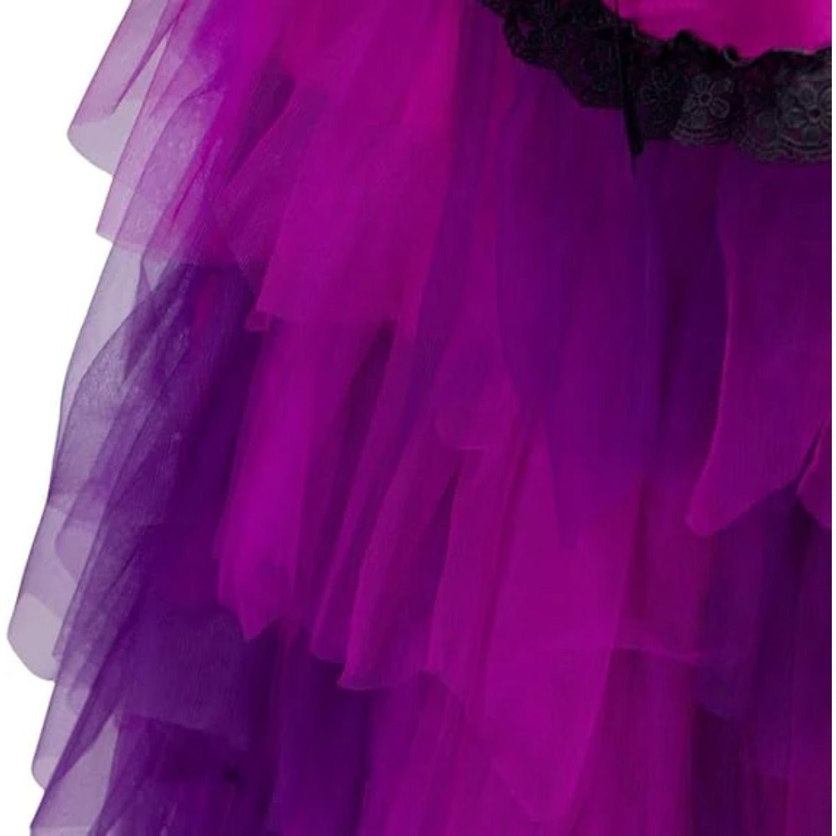 Traje de Cosplay de Princesa Mal Vestido de Noche Gótico Morado para Mujer - Fantasia Cosera