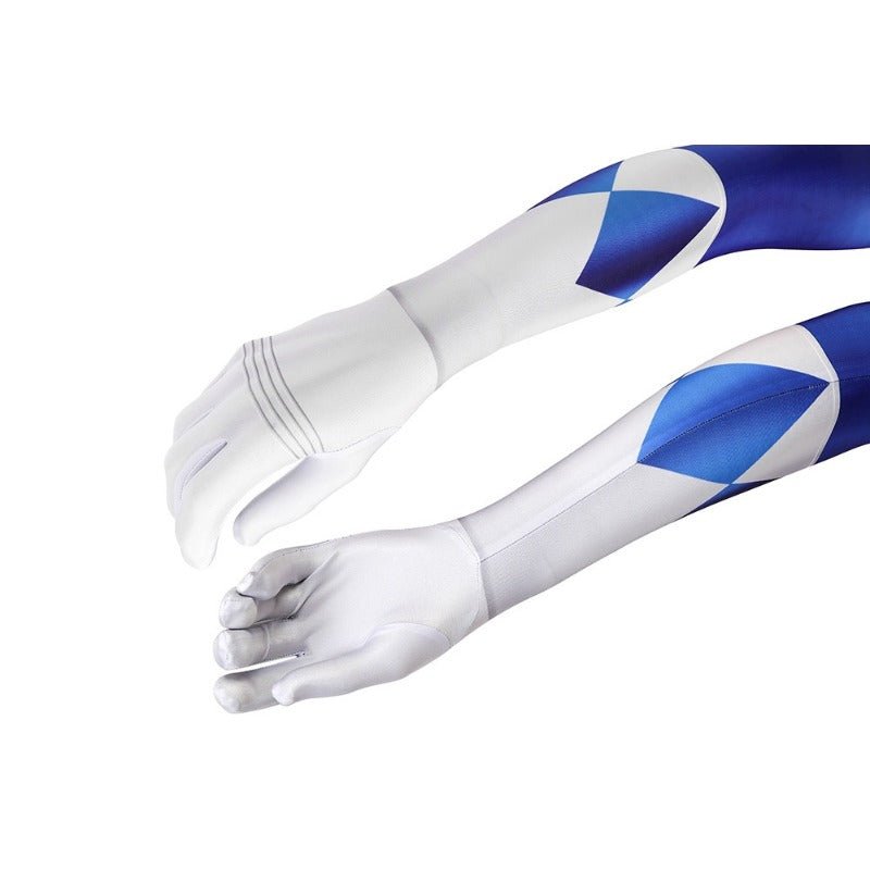 Traje de Cosplay Ranger Amarillo MMPR - Inspirado en Power Rangers - Fantasia Cosera