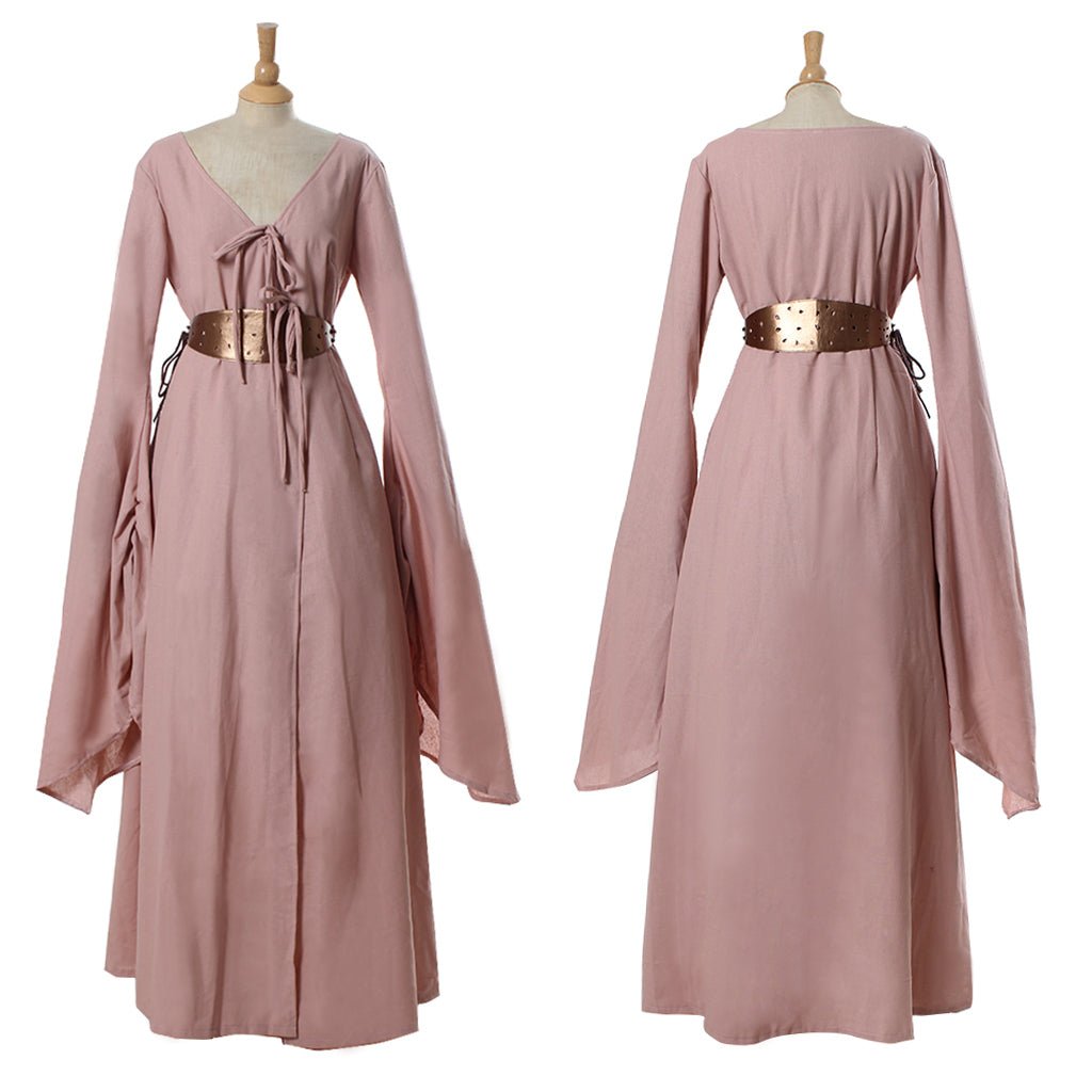 Juego de Tronos Sansa Stark Vestido Medieval Real Femenino Traje Cosplay - Fantasia Cosera