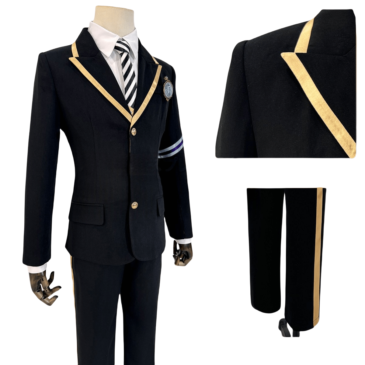 Traje de Cosplay Twisted Wonderland - Heartslabyul, Savanaclaw, Octavinelle, Scarabia, Ignihyde - Fantasia Cosera