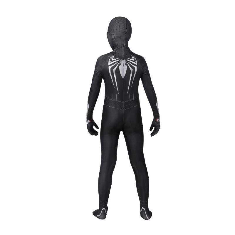 Traje de Cosplay de Spider-Man PS4 Avanzado Negro para Niños, Disfraz de Halloween - Fantasia Cosera