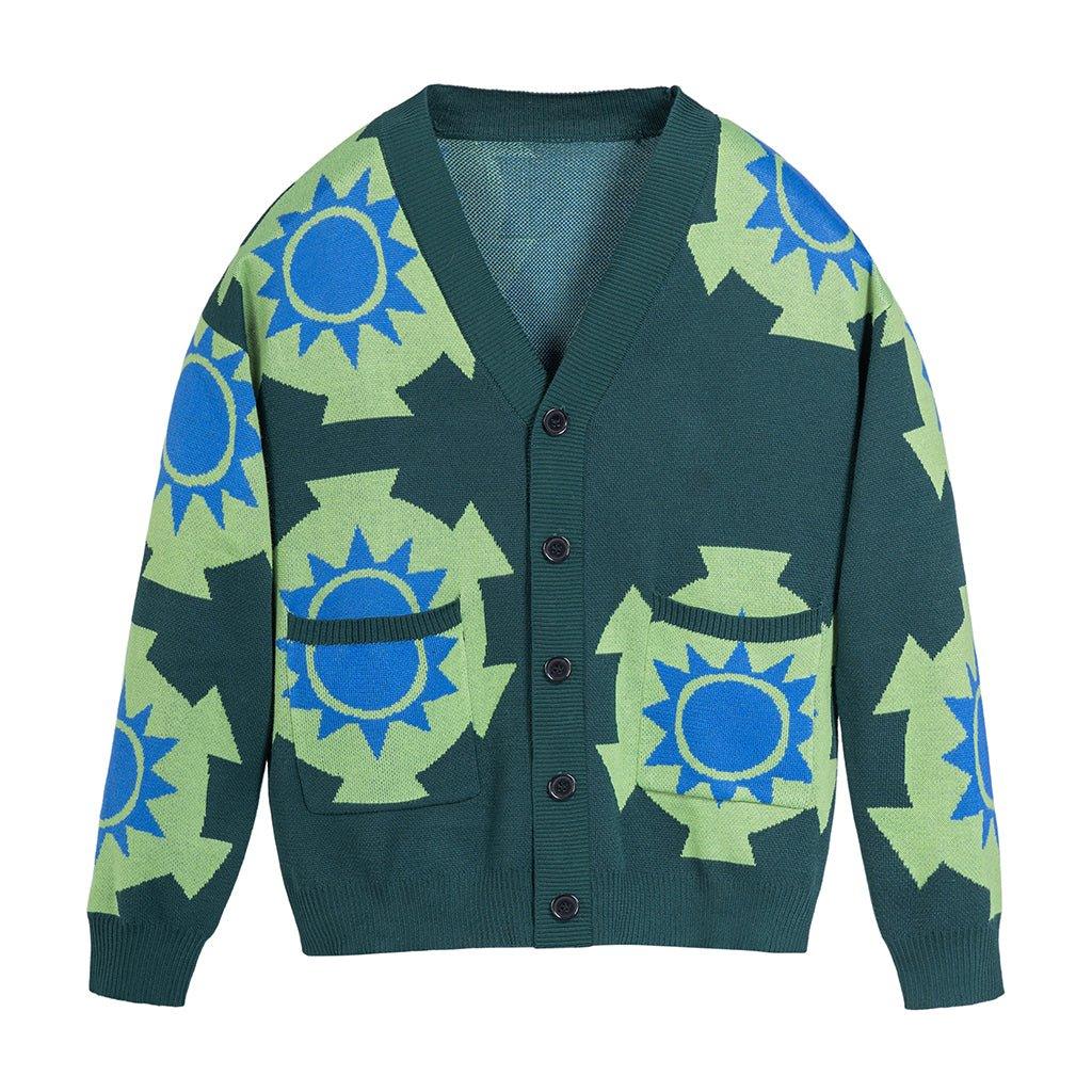 Disfraz de Cosplay de Roronoa Zoro de Anime | Cardigan Kimono Verde de Zoro | Chaqueta Tejida para Hombres y Mujeres - Fantasia Cosera