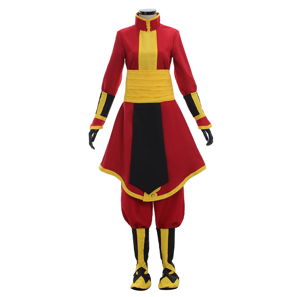 Avatar: El Último Maestro Aire - Traje de Cosplay del Príncipe Zuko y Azula - Fantasia Cosera