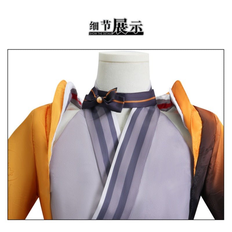 Traje de Cosplay de Chiyou de Genshin Impact – Conjunto de Viento Premium - Fantasia Cosera