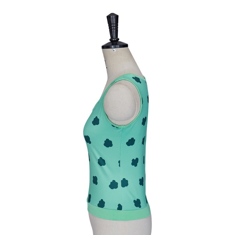 Chaleco Verde de Nami Cosplay Camiseta Versión en Vivo para Mujeres - Disfraz de Anime para Halloween - Fantasia Cosera