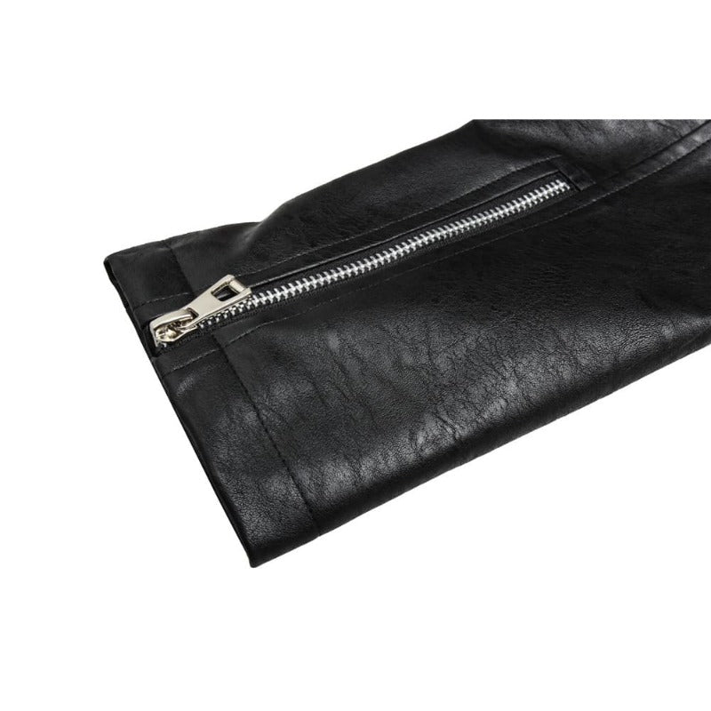 Chaqueta de Cosplay de Jessica Jones - Disfraz Personalizado en Piel Negra para Halloween y Fans de la Serie - Fantasia Cosera