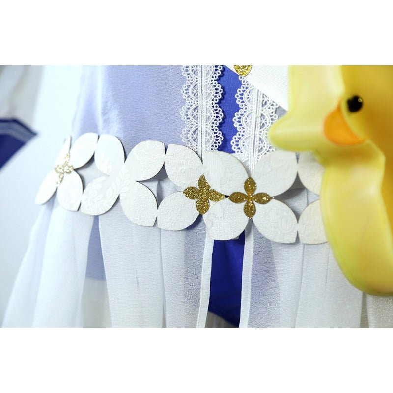 Traje de Cosplay de Baño de Barbara de Genshin Impact con Bolso para el Verano - Fantasia Cosera