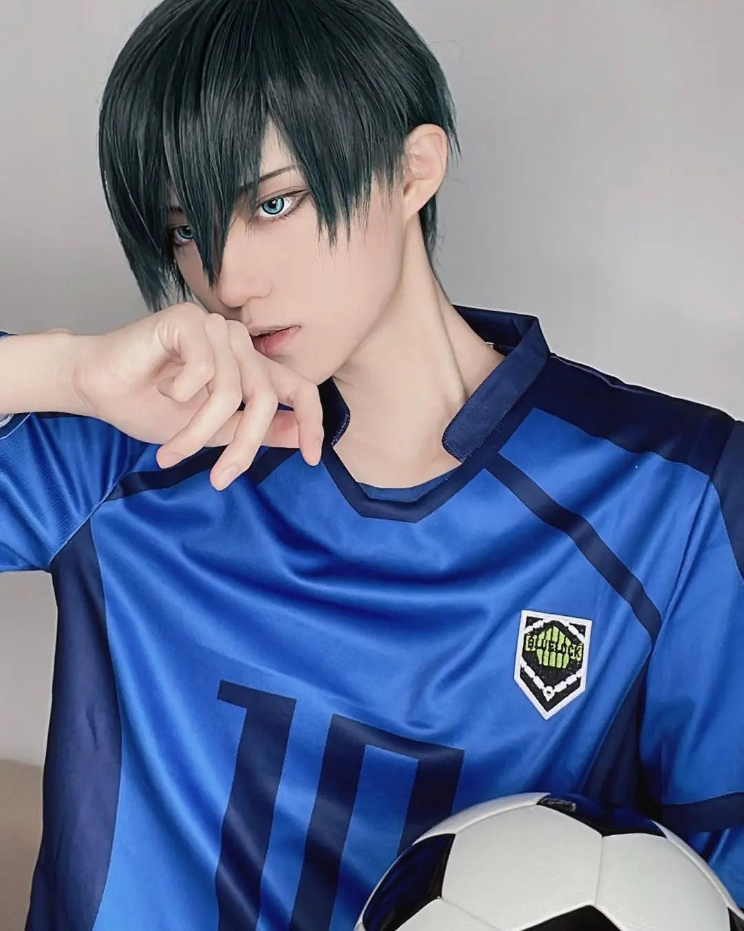 Peluca Cosplay Anime Blue Lock para Isagi, Bachira, Chigiri, Nagi, Rin, Sae, Itoshi, Kaiser, Reo, Hiori, Barou, Shidou, Niko, Yukimiya - Fantasia Cosera