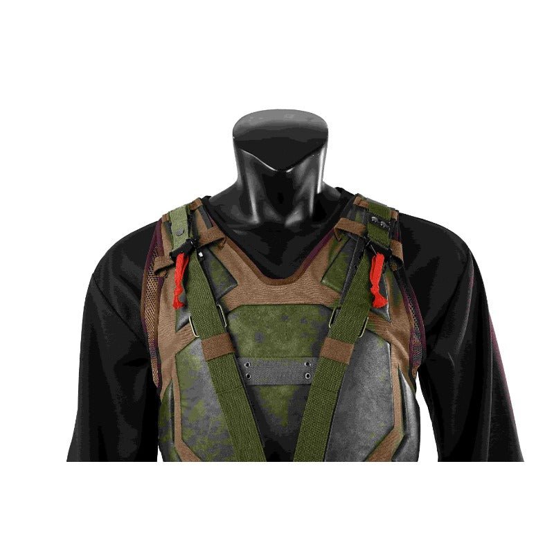 Traje de Cosplay Bat Bane – Zapatos, Máscara, Abrigo, Accesorios | El Caballero de la Noche Renace Traje de Fantasía para Halloween - Fantasia Cosera