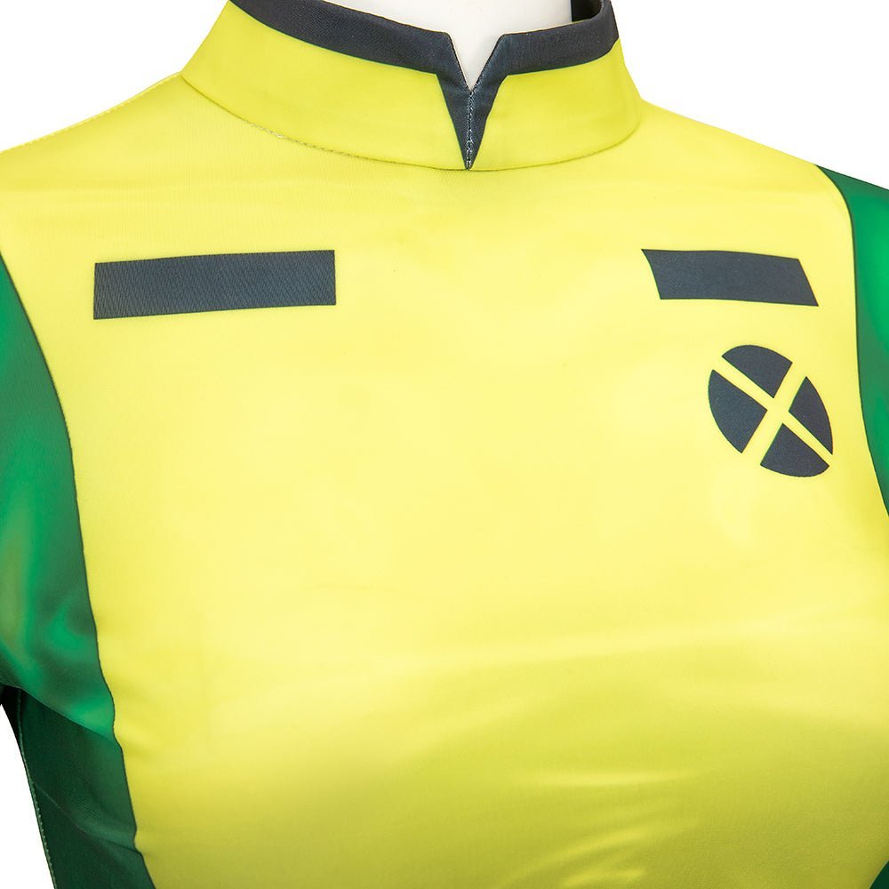 Traje de Cosplay de Rogue de X-Men: La Serie Animada - Calidad Premium - Fantasia Cosera
