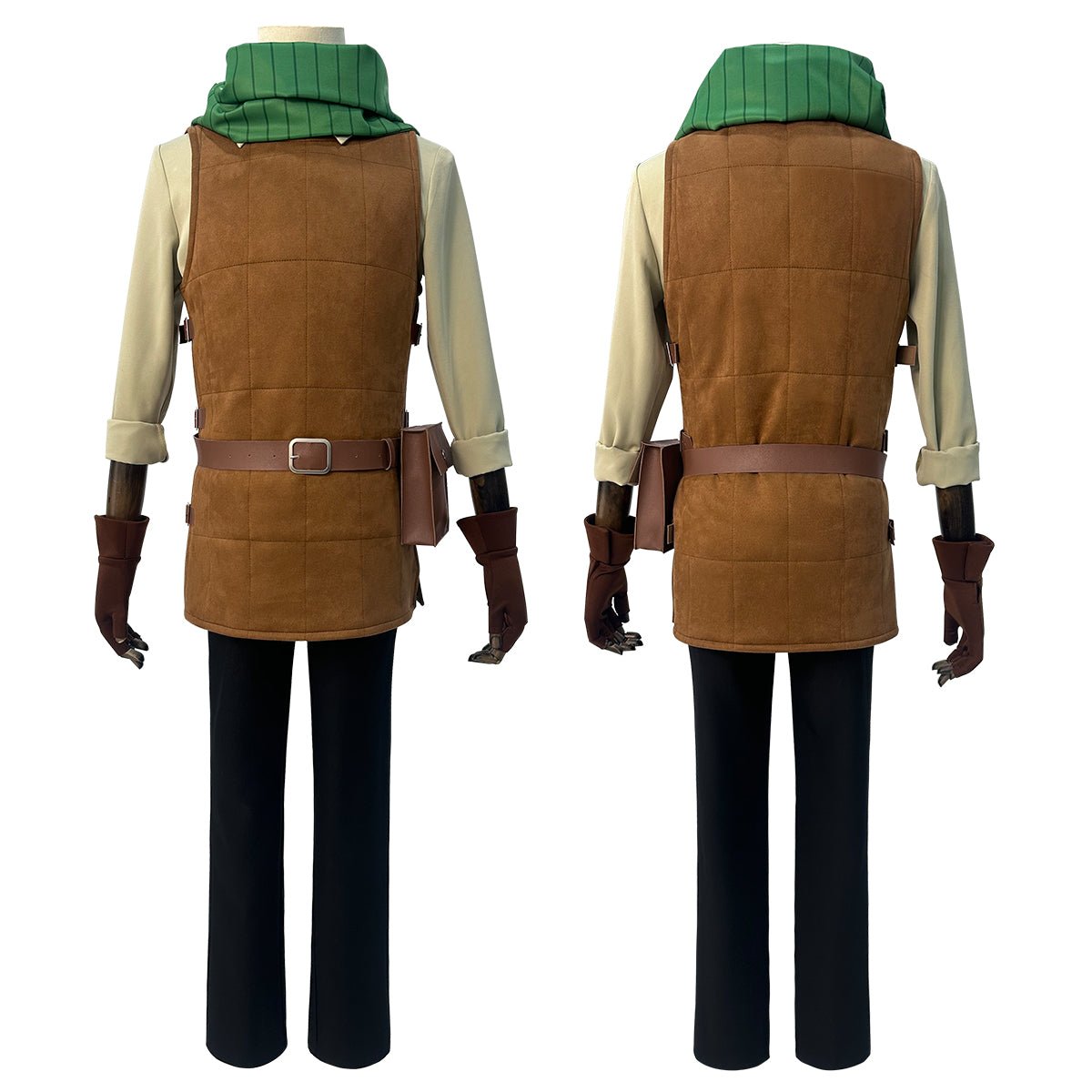 Disfraz de Cosplay Delicioso en el Calabozo Chilchuck, Equipo Laios - Alta Calidad - Fantasia Cosera