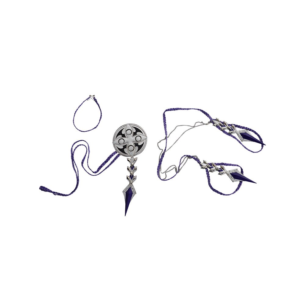 Traje de Genshin Impact Fatui Cloak para Pierr Pantalone Tartaglia Harlequin Doctor Sandrone Columbina Regretor - Fantasia Cosera