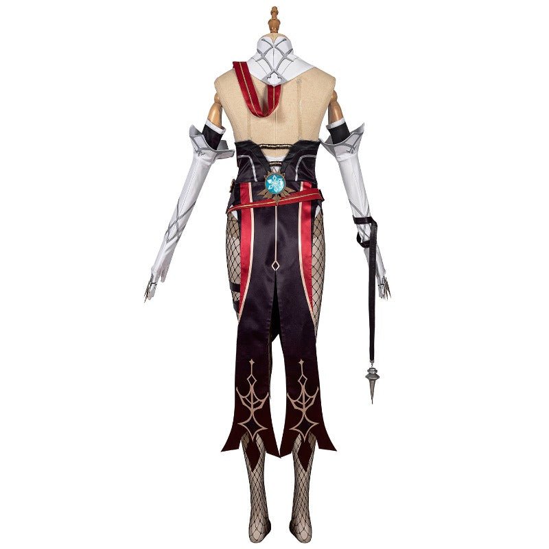 Traje de Cosplay de Rosalía de Genshin Impact para Halloween y Carnaval - Fantasia Cosera