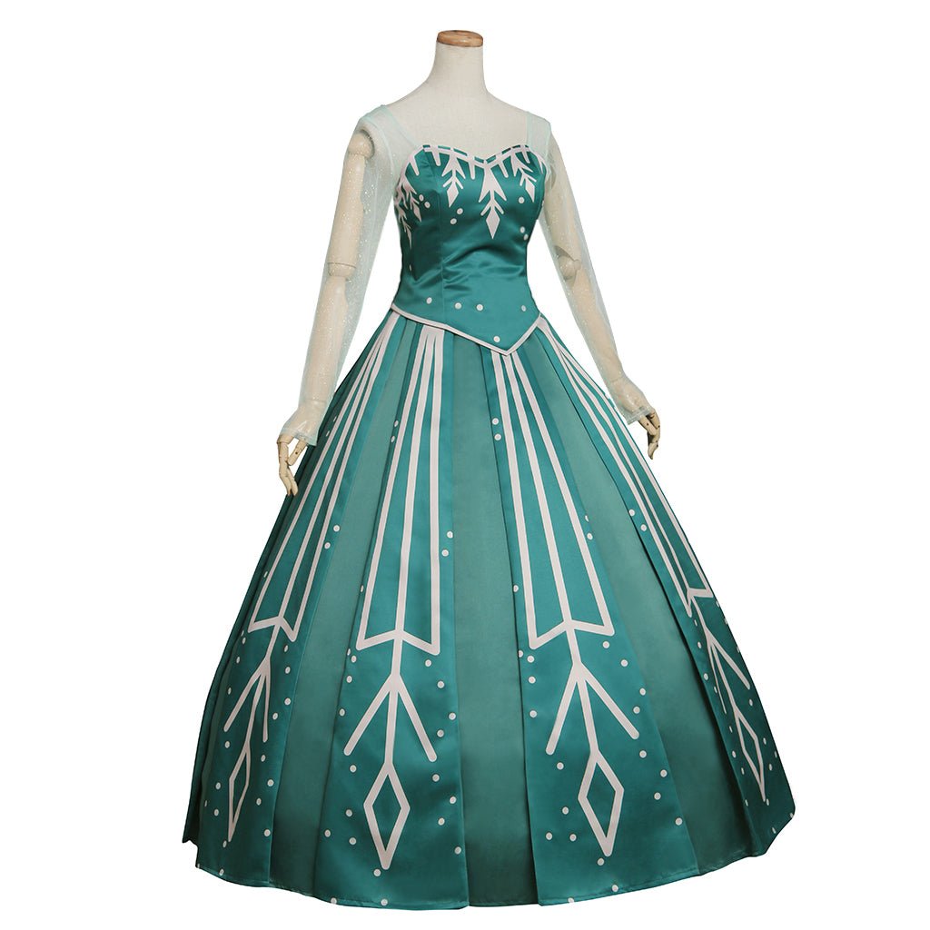 Serie de Trajes de Cosplay de Frozen Anna y Elsa | Vestidos de Princesa para Cosplay, Halloween y Fiestas - Fantasia Cosera