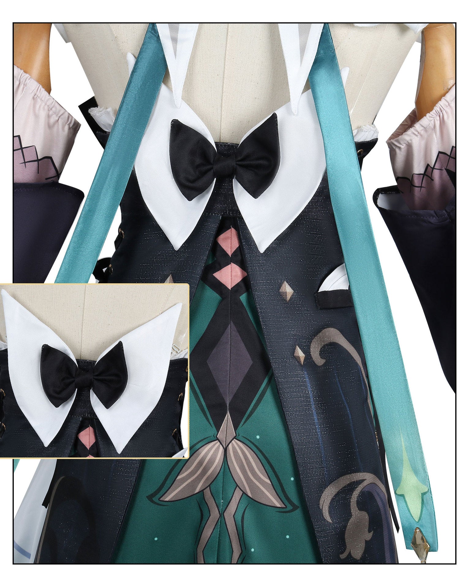 Traje de Cosplay de Perfumista Amelie de Genshin Impact – Calidad Premium y Diseño Auténtico - Fantasia Cosera