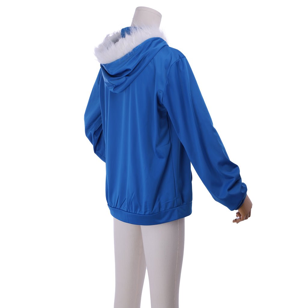 Disfraz de Sans de Undertale para Hombres – Sudadera Azul Traje de Juego - Fantasia Cosera