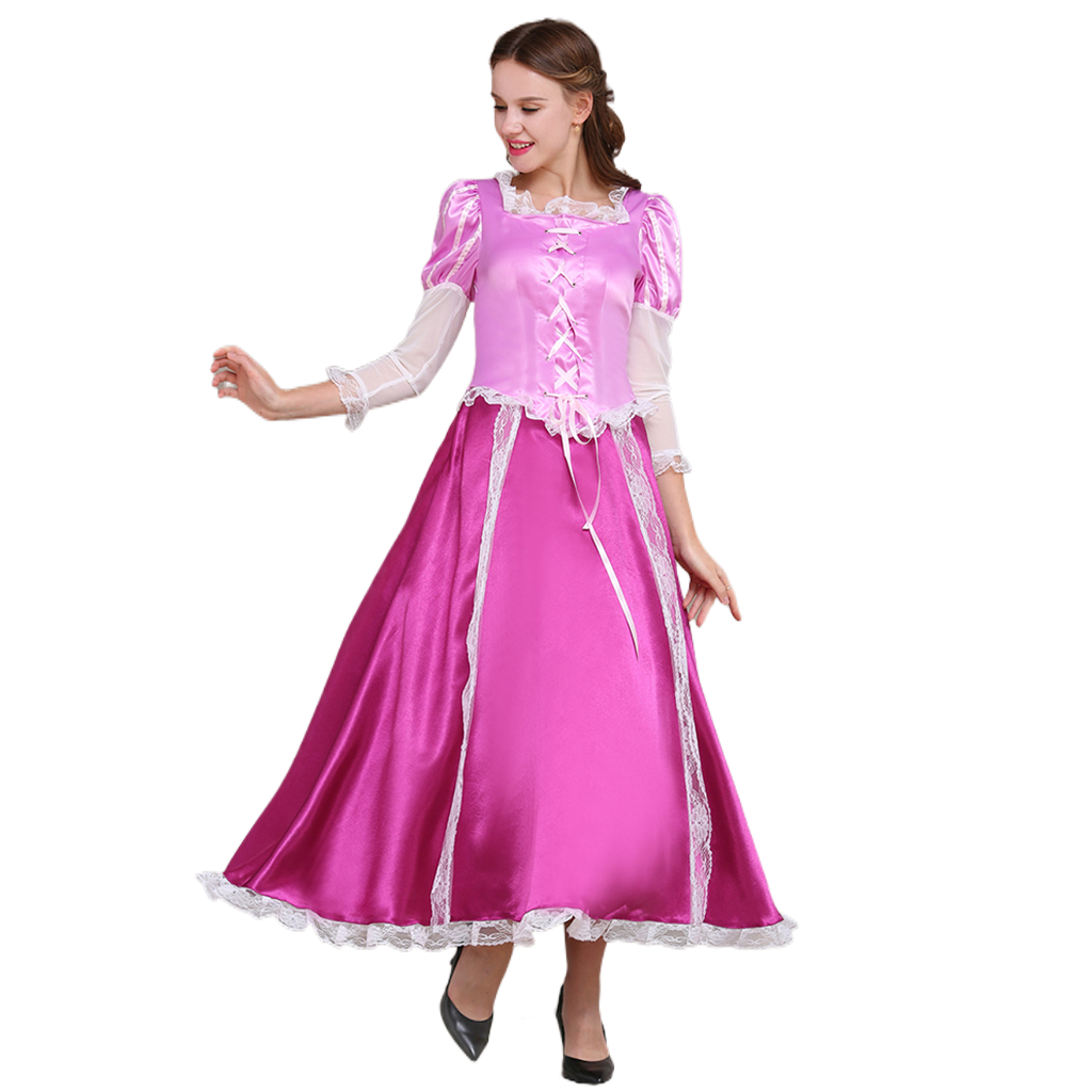 Serie de Disfraces de Cosplay de Disney Enredados | Rapunzel, Naveen, Madre Gothel y Más - Fantasia Cosera