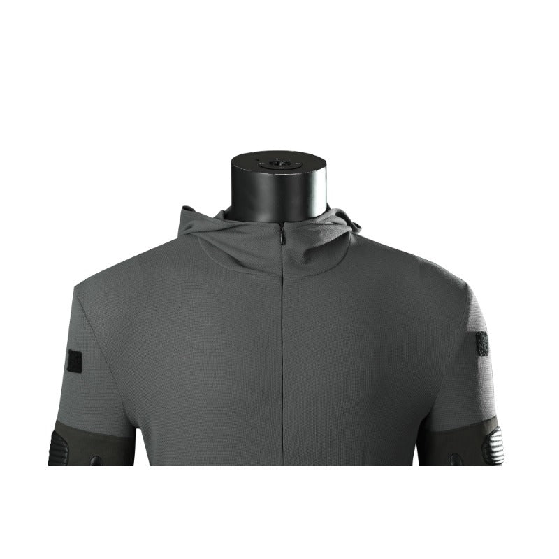 Traje de Cosplay Paul Atreides Fremen Stillsuit de Dune 2 con Mono y Máscara - Fantasia Cosera