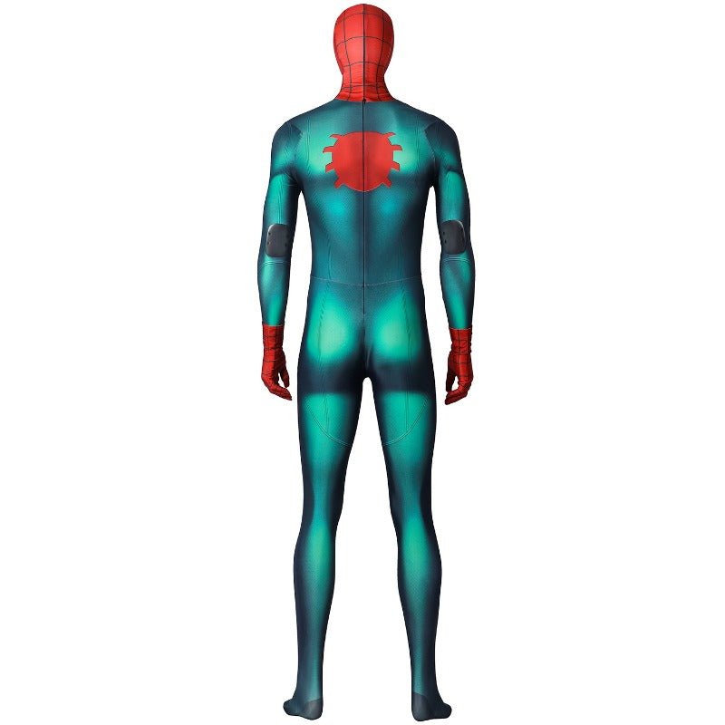 Traje de Cosplay de Spider-Man Miles Morales para PS5 - Mono Zentai Ajustado - Fantasia Cosera