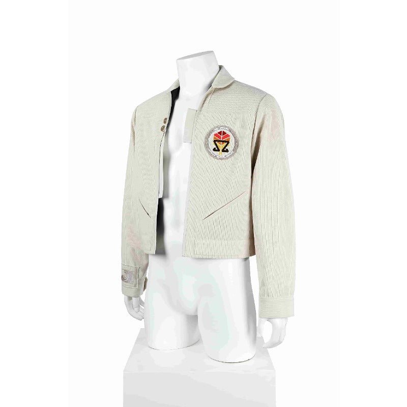 Chaqueta Blanca Skeleton Crew de Star Wars para Cosplay y Halloween - Fantasia Cosera