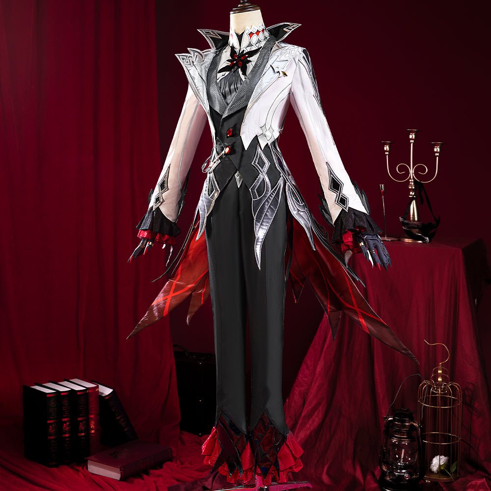 Traje de Cosplay de Arlecchino de Genshin Impact - Ideal para Fans de Los Fatui Harbingers - Fantasia Cosera