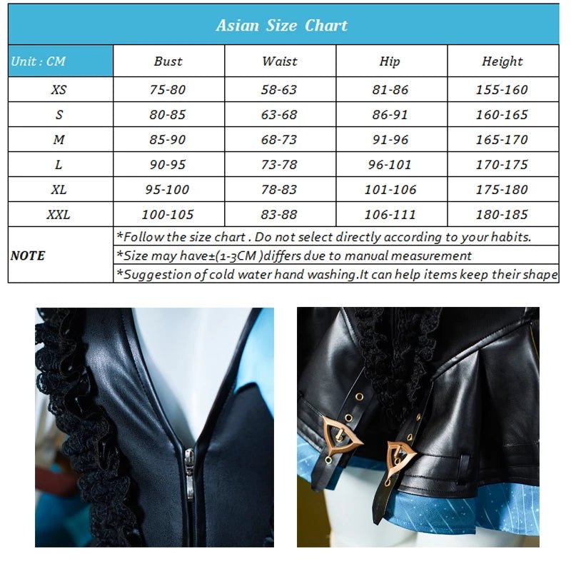 Traje de Cosplay de Lynette de Genshin Impact - Uniforme de Mago de los Gemelos Lynette - Conjunto Completo para Mujer - Fantasia Cosera