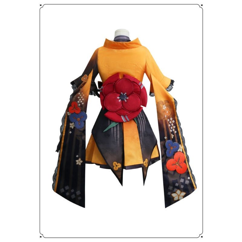 Traje de Cosplay de Chiyou de Genshin Impact – Conjunto de Viento Premium - Fantasia Cosera