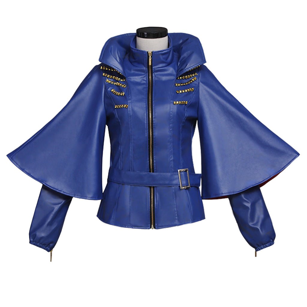 Traje de Cosplay de Evie Chaqueta Azul para Mujeres Adultas - Fantasia Cosera