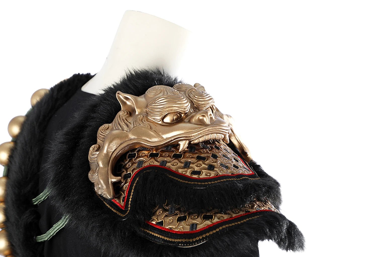 Traje de Cosplay Black Myth Wukong | Toga Negra Premium de Seda Ebony Conjunto Completo - Fantasia Cosera