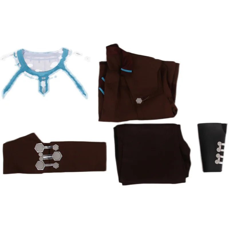 Traje de Cosplay de Vander de LOL Arcane - Chaqueta, Camisa y Pantalones - Conjunto Completo para Hombres - Disfraz de Halloween - Fantasia Cosera