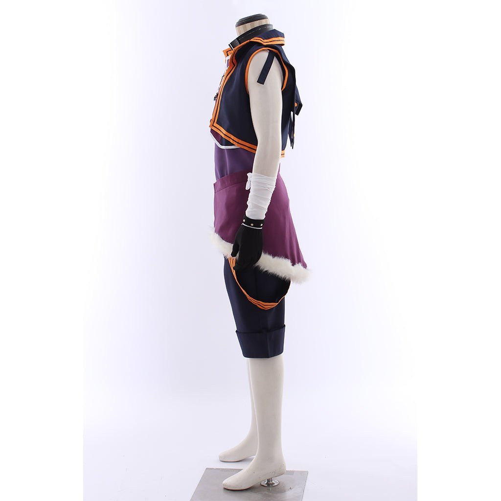 Traje de Cosplay Vocaloid 3-Flower Genderbend - Estilo Punk - Fantasia Cosera