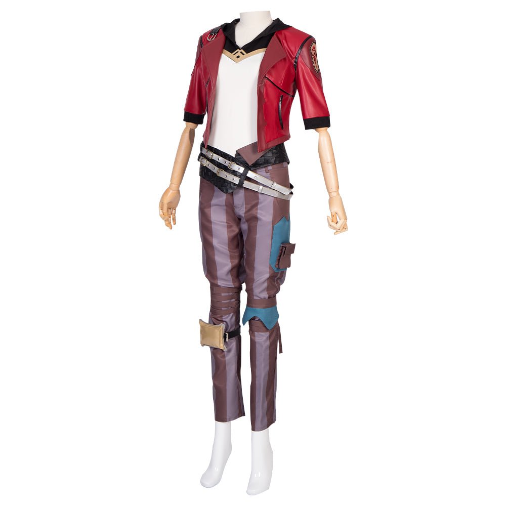 Traje de Cosplay de Vi La Alguacil de Piltover de League of Legends para Halloween - Fantasia Cosera