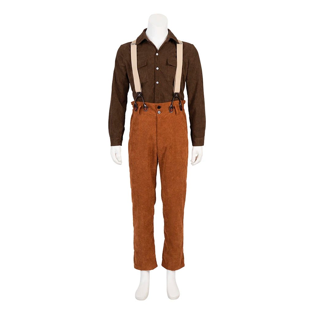 Disfraz de Jack Dawson de Titanic - Conjunto de Camisa, Overol y Pantalones - Fantasia Cosera