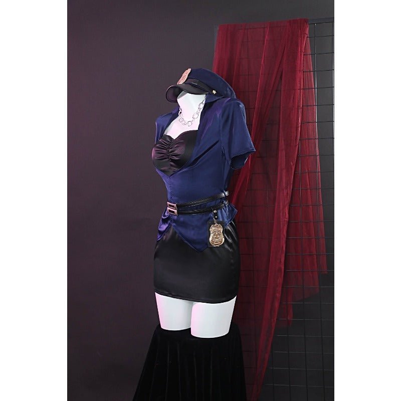 Uniforme de Policía de Marin Kitagawa Cosplay - Mi Muñeca Vestida Traje para Mujer - Fantasia Cosera