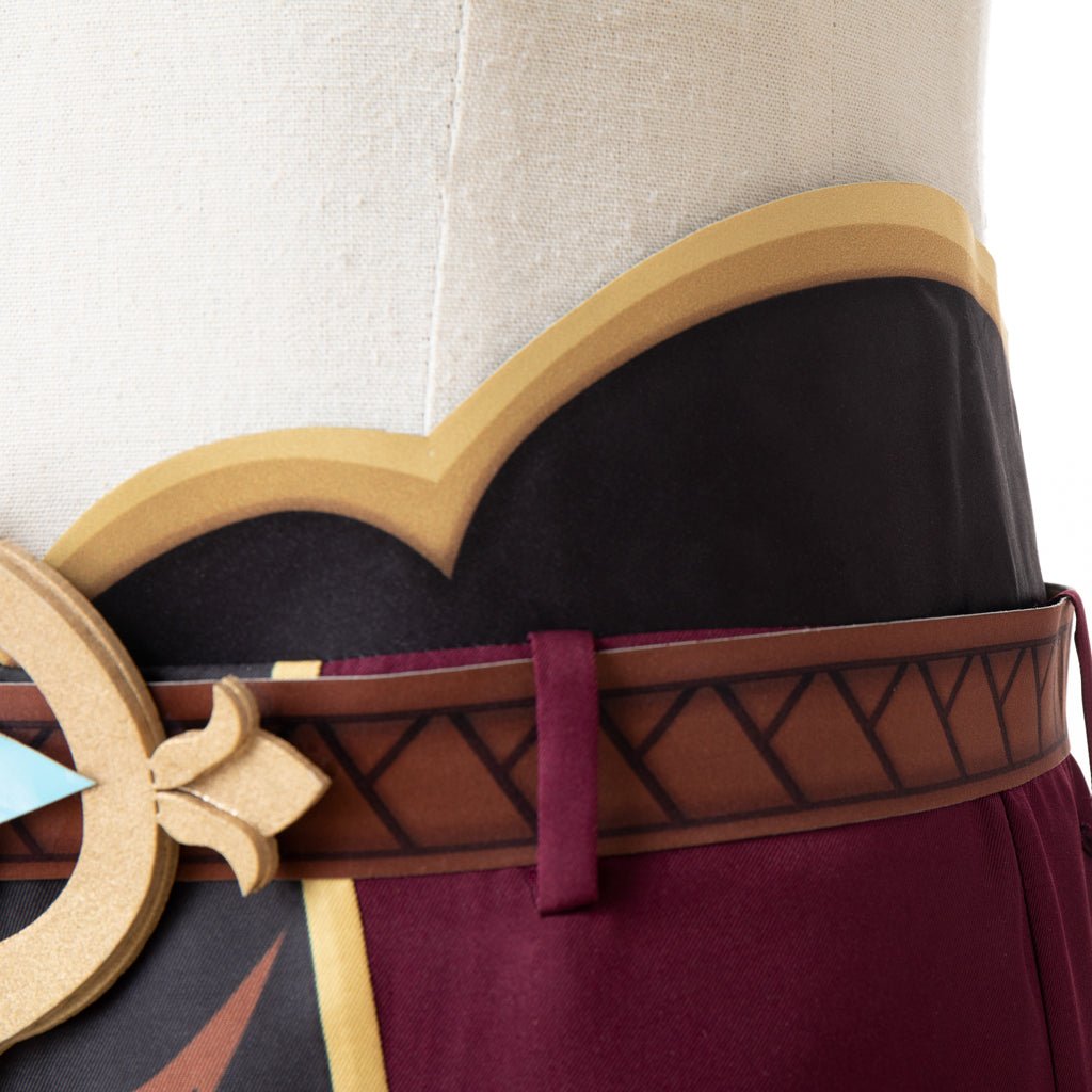Traje de Cosplay de Genshin Impact - Viajero (Aether) | Inspirado en Anime - Fantasia Cosera